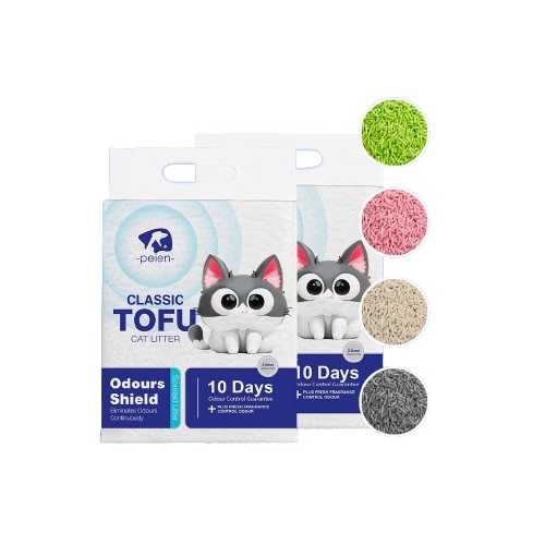 PEIEN Cat Tofu Premium Super Clumping Natural Litter
