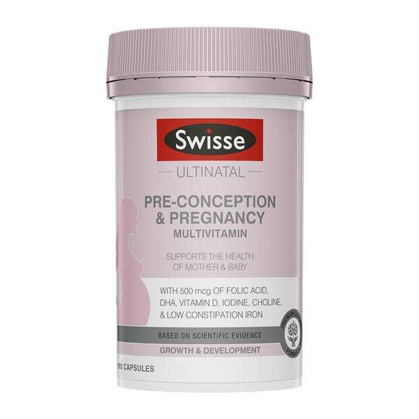 Swisse Ultinatal Pre-Conception & Pregnancy Multivitamin