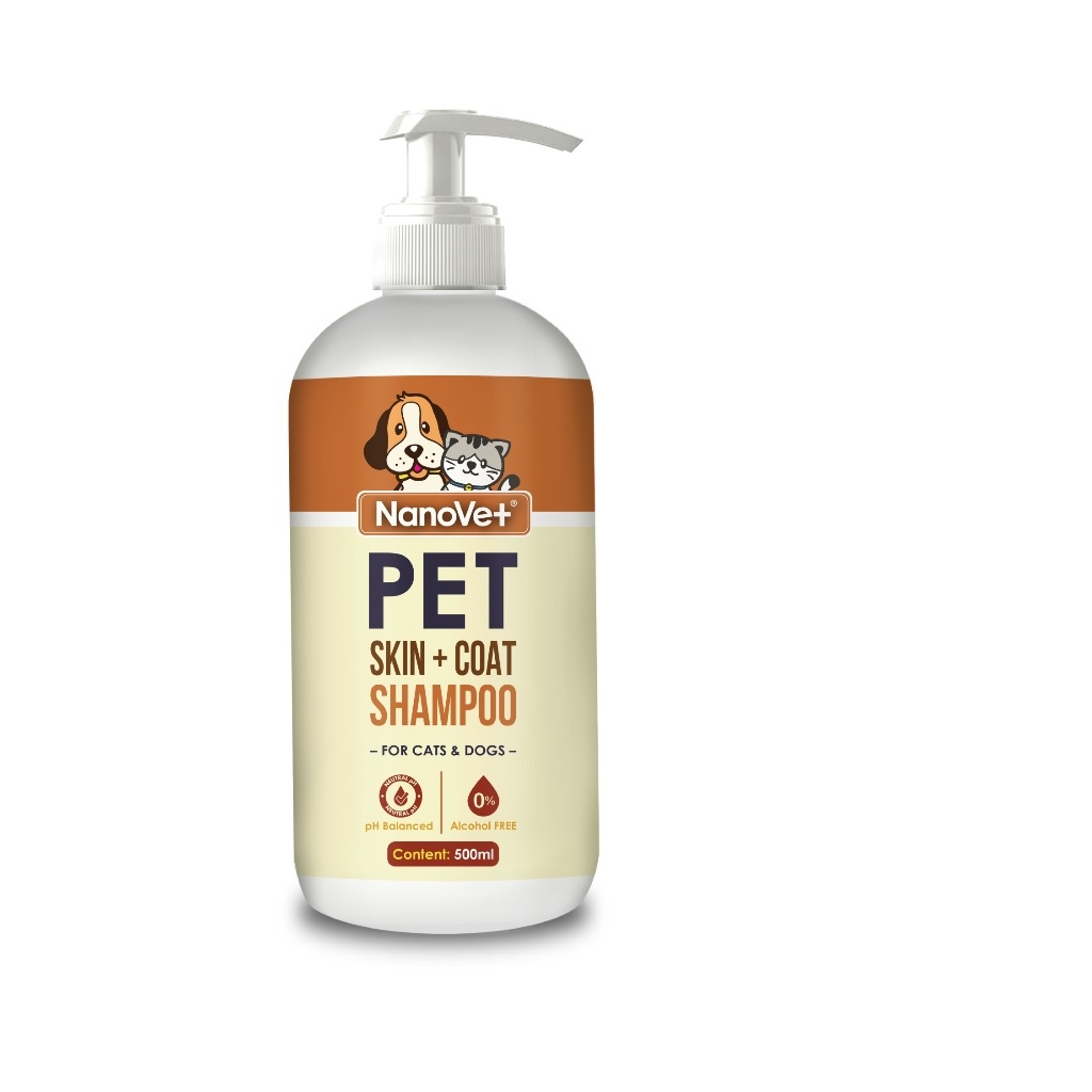 Nanovet Pet Skin + Coat Shampoo