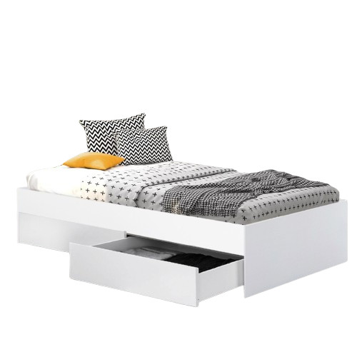 Kenzzo Classic Wooden Single Bed Frame