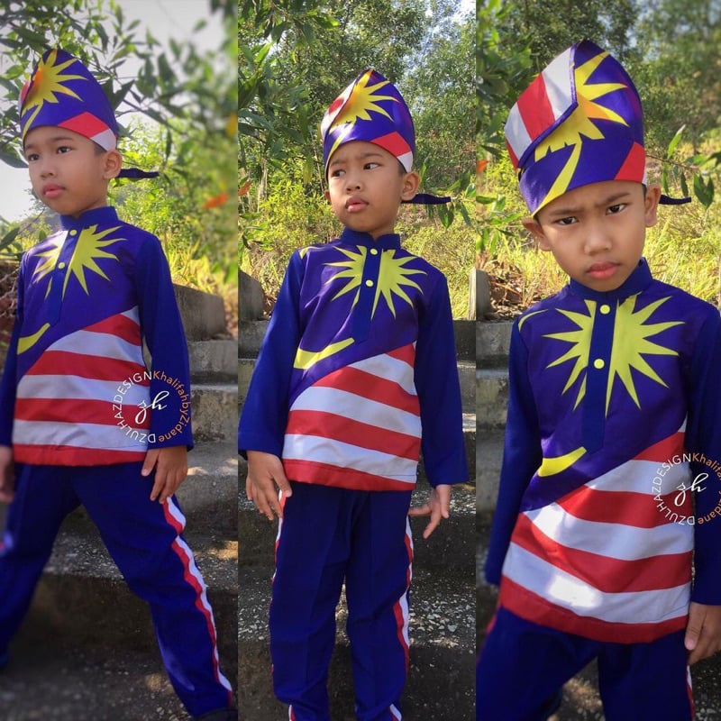 17 Baju Tema Kemerdekaan Malaysia Paling Kreatif 2024