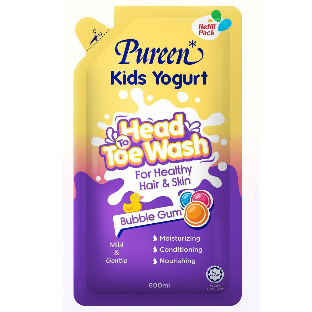 Pureen Kids Yogurt Head to Toe Wash