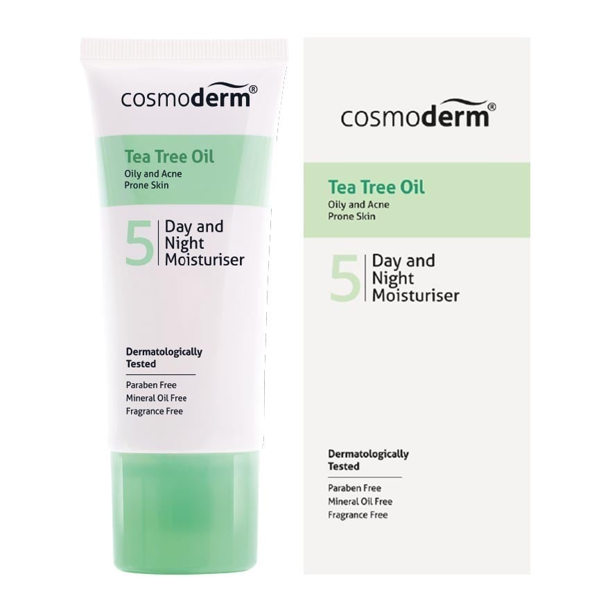 Cosmoderm Tea Tree Oil Day & Night Moisturiser 50ml