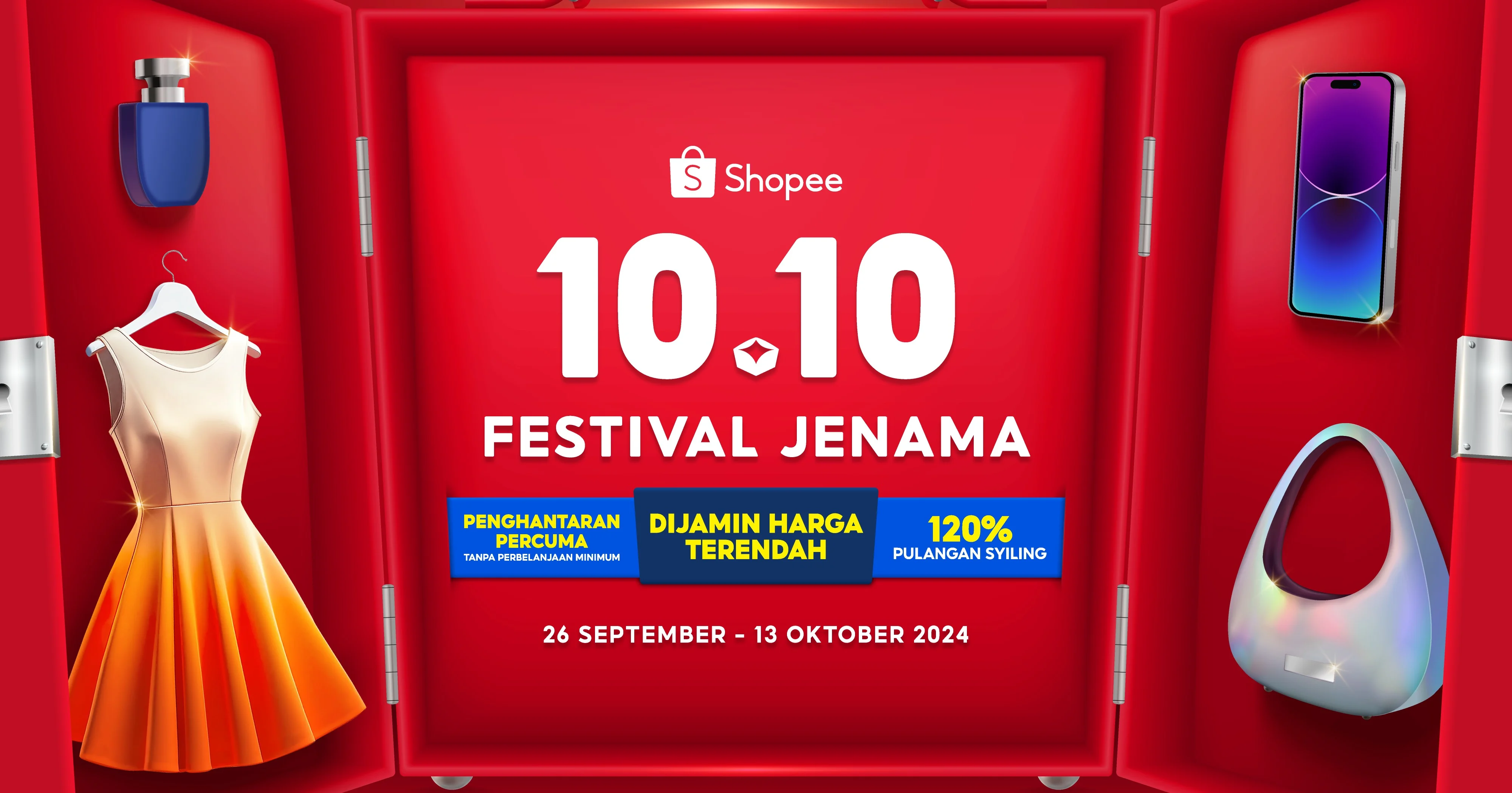 shopee 10.10 festival jenama