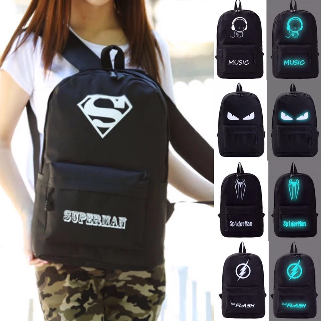 TWICELOVE Glow In The Dark Shoulder Backpack