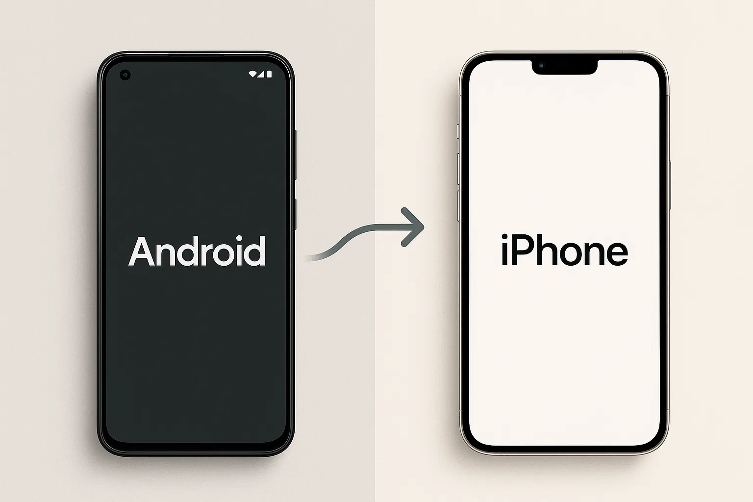 android ke iphone