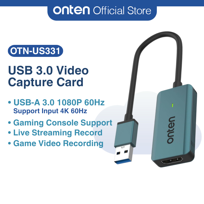 Onten US331 4K HDMI Capture Card