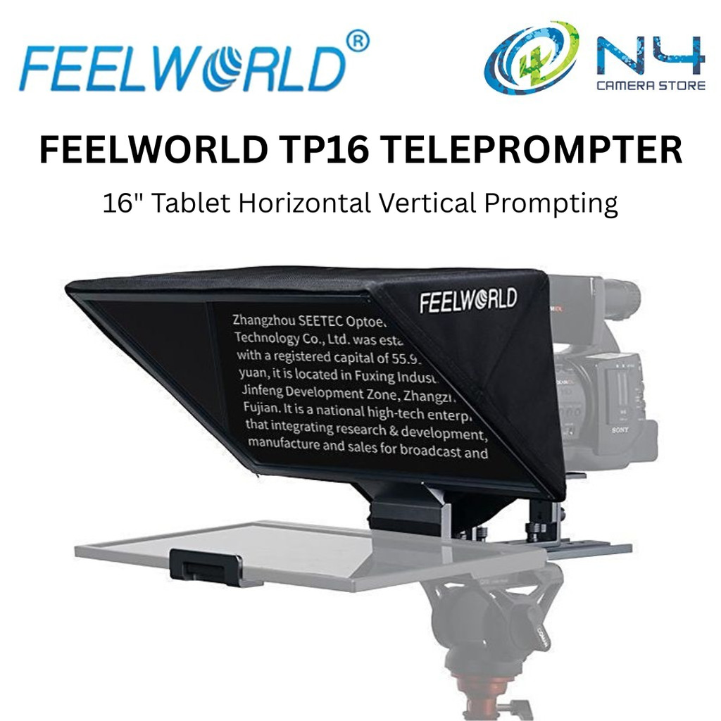 FEELWORLD TP16 16 Inch Folding Teleprompter