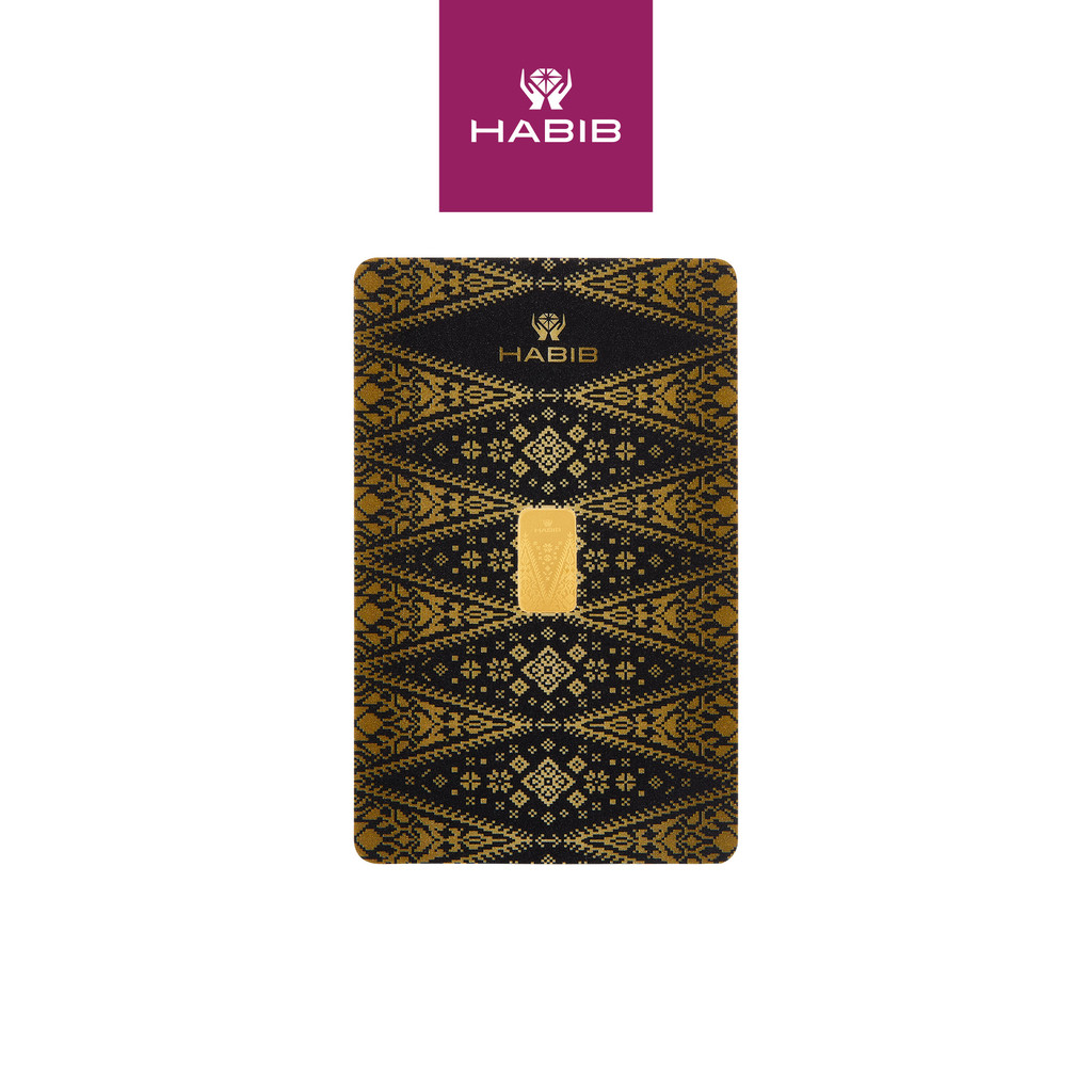 HABIB 1gm 999.9 Gold Bar