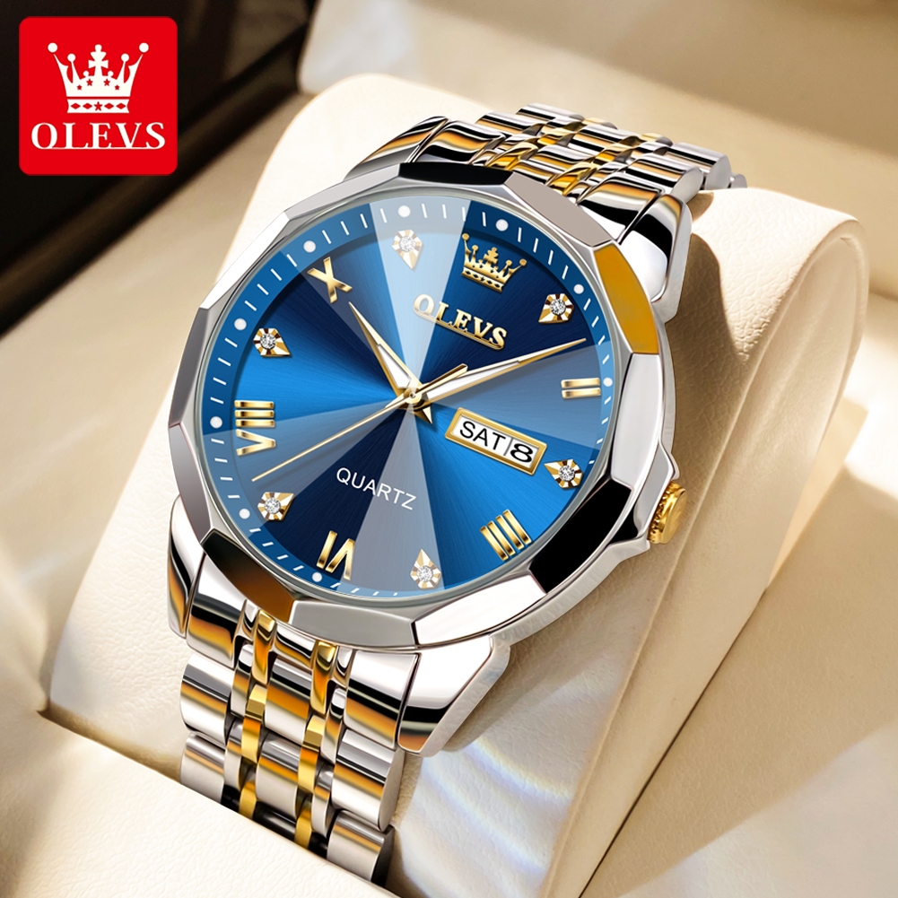 OLEVS Jam Tangan Lelaki Kalis Air