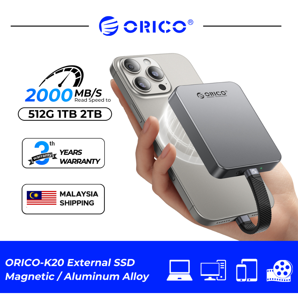 ORICO Magnetic External SSD 1TB