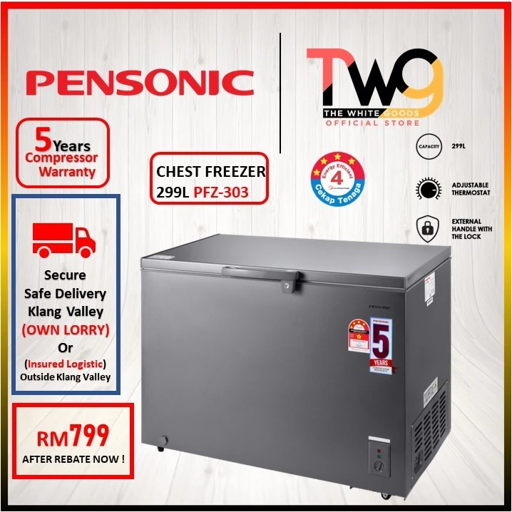 Pensonic Chest Freezer PFZ-153 (142L)
