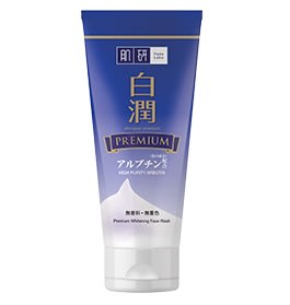 Hada Labo Arbutin Premium Whitening Face Wash 100g