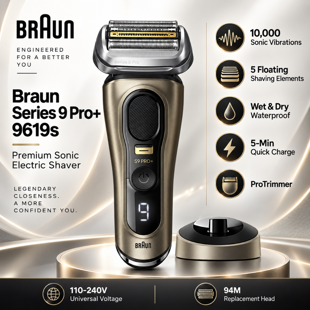 Braun Series 9 Pro+ 9619s