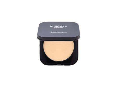 MIKASERIES Mikaglo Unisex Oil Control and Tinted Glowing Compact Powder