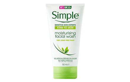 Simple Kind To Skin Moisturising Facial Wash