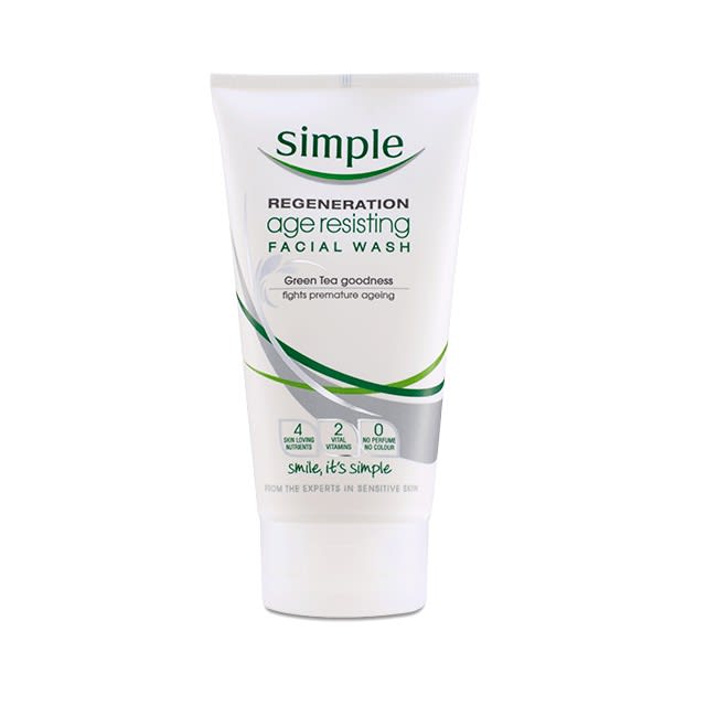 Simple Regeneration Age Resisting Facial Wash