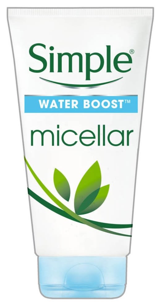 Simple Water Boost Micellar Facial Gel Wash