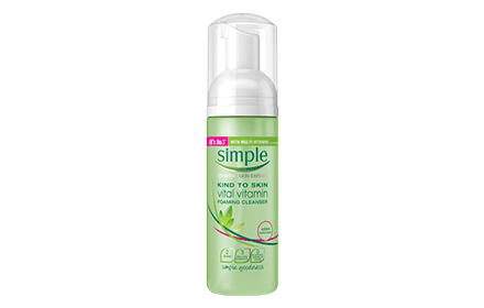 Simple Vital Vitamin Foaming Cleanser