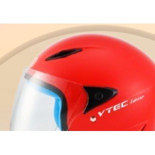 LTD VTEC Junior Visorex Helmet - EC Riding Gear red