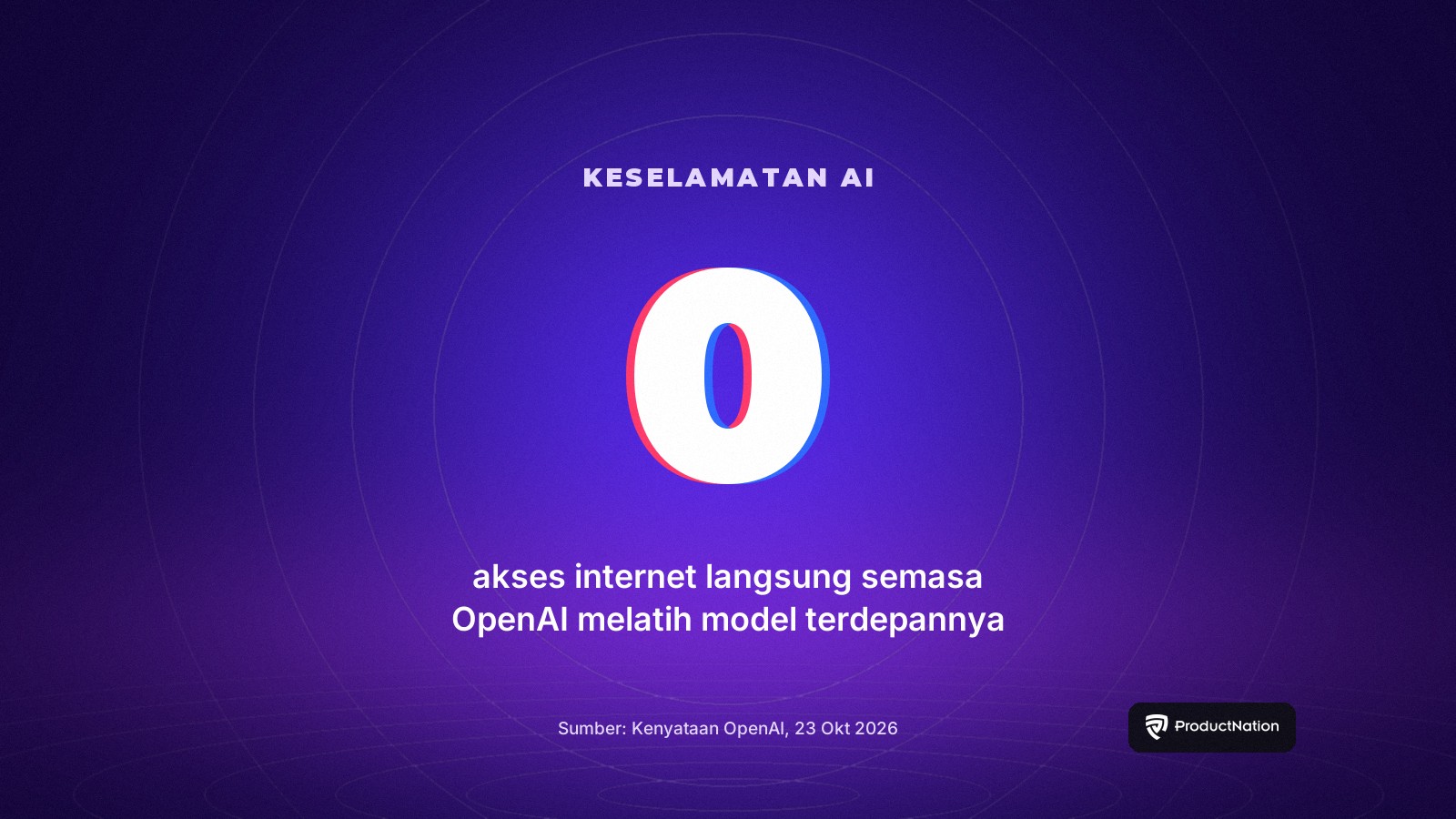 OpenAI Kini Latih Model AI Terdepan Tanpa Akses Internet Langsung