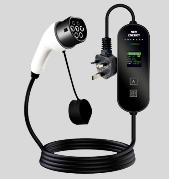 EV PHEV Car Charger Type 2 Portable Charger 3.5kW