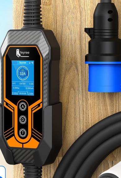 feyree Portable EV Charger Type2 Wall Mount 32A 7kW Wi-Fi