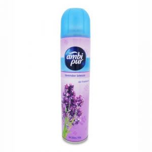 Semburan Air Freshener dengan aroma Lavender