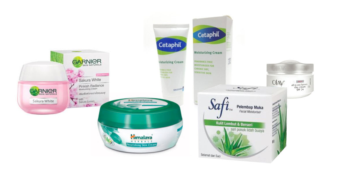 10 Moisturizer Pelembap Muka  Drugstore Terbaik di Malaysia 