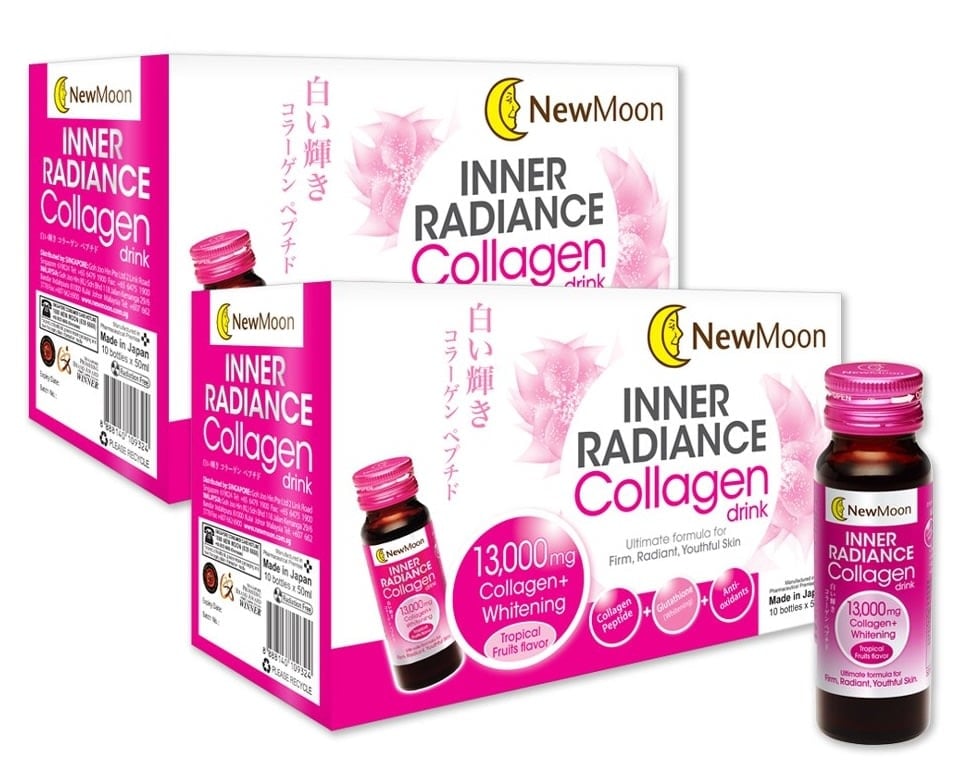 Best New Moon Inner Radiance Collagen Drink Price & Reviews in Singapore  2020