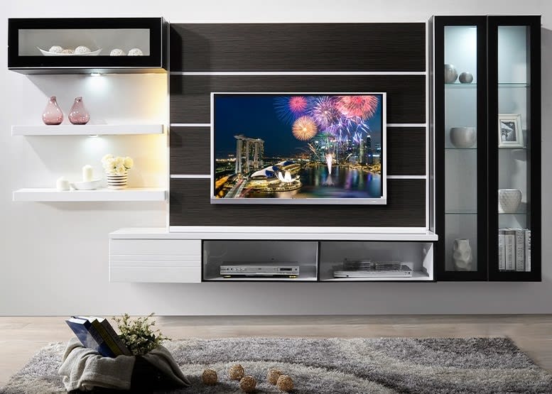 feature wall tv cabinet