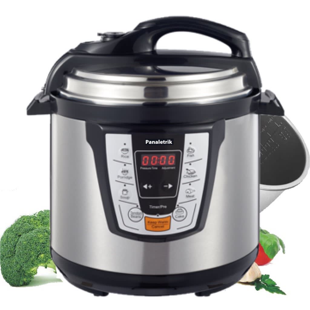 Best Panaletrik Electric Pressure Cooker 6L Rice Cooker Multi Cooker