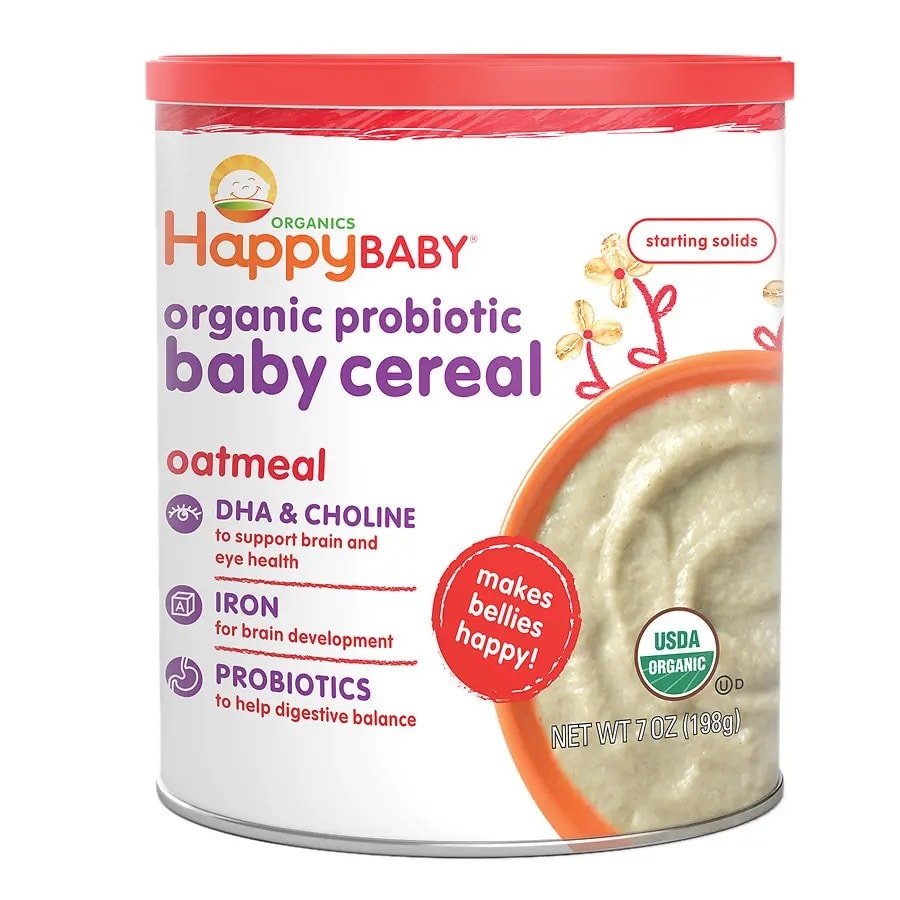 Best organic cereal to start with - probiotic formula, suitable for 4 months old