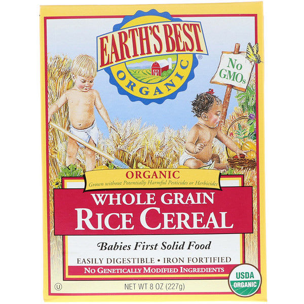 Organic rice cereal clearance without arsenic