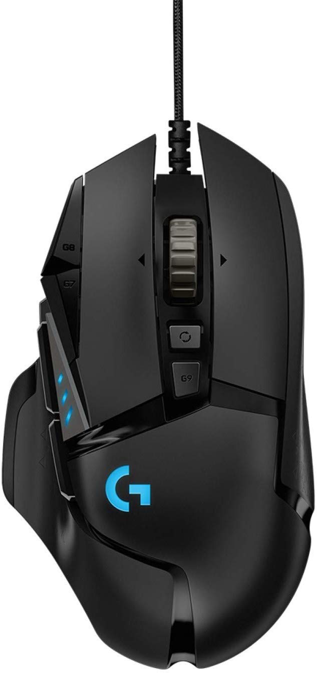 logitech g502 hero optical gaming mouse