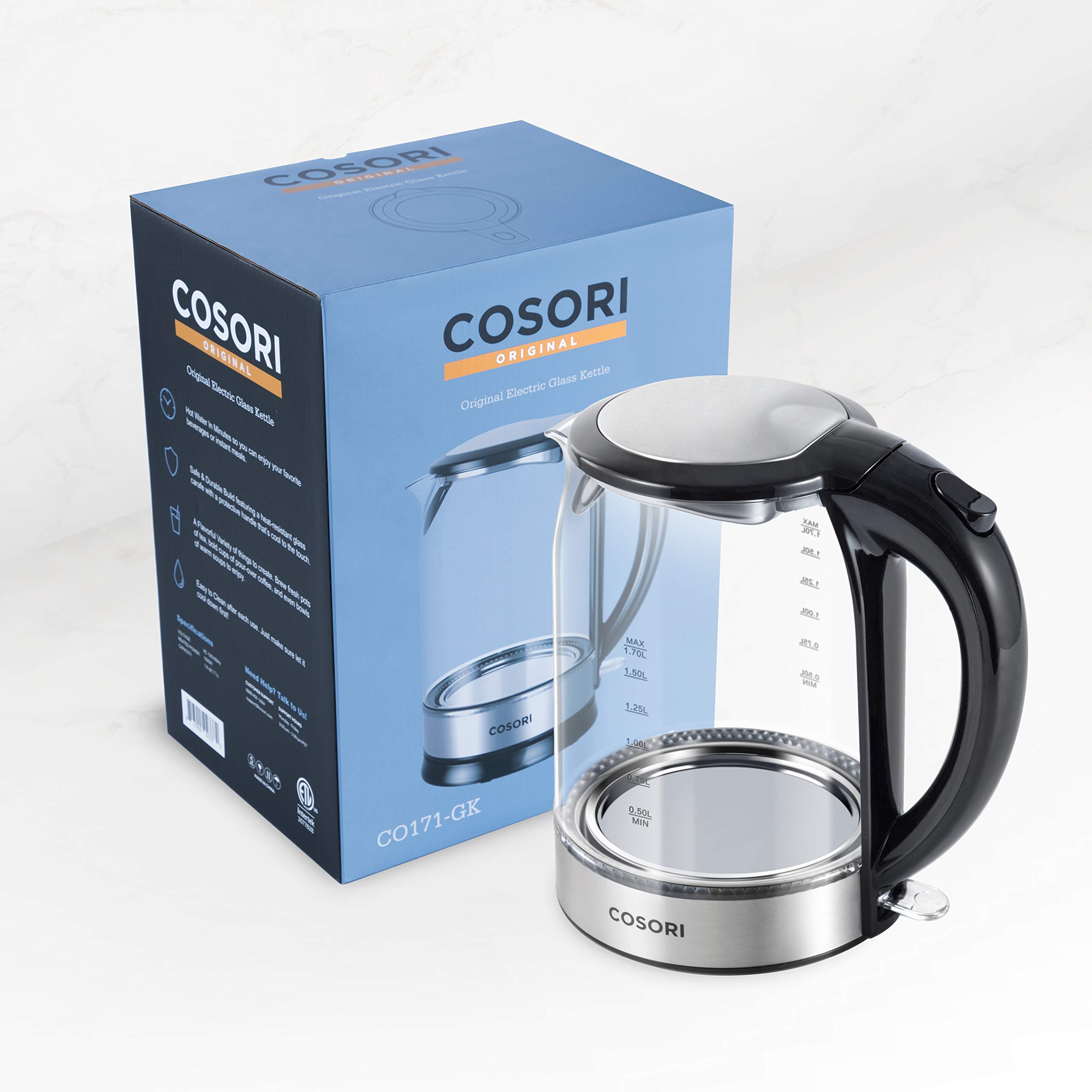 Best glass kettle with no plastic