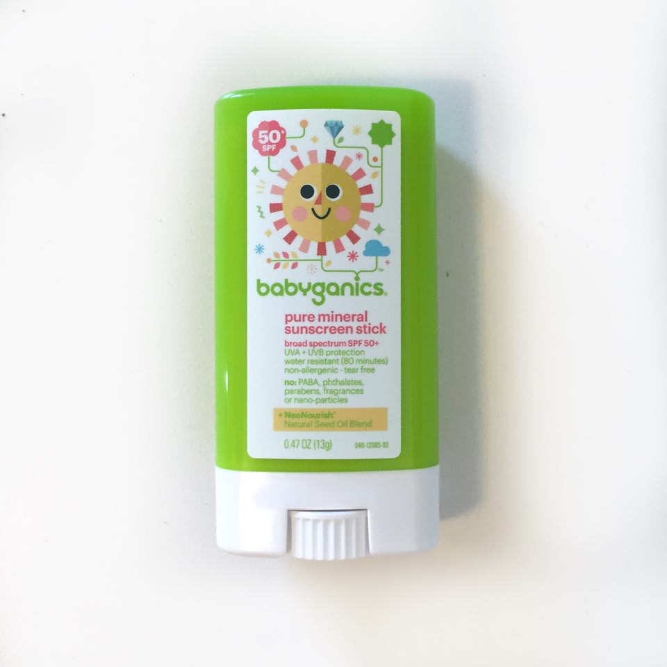 babyganics pure mineral sunscreen stick