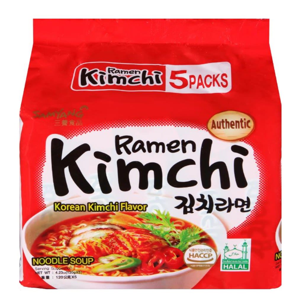 Samyang Kimchi Ramen Noodles - 3