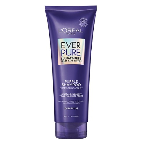 L'Oreal Paris EverPure Brass Toning Colour Protect Purple Shampoo 200ml-review-singapore