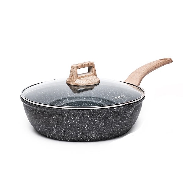Carote Essential Woody Non-Stick Deep Fry Pan-review-singapore