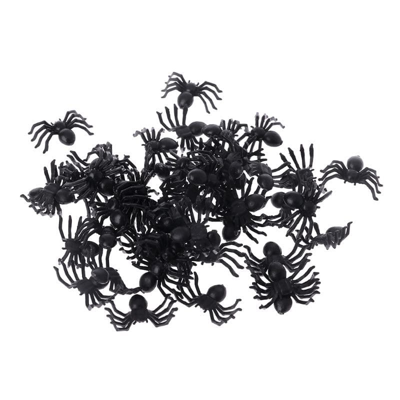 Plastic Black Spiders-review-singapore