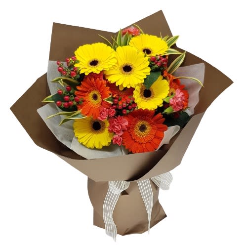 Best [NoelGifts.com] Fresh Flower - Magnificent Hand Bouquet (AHB1 ...