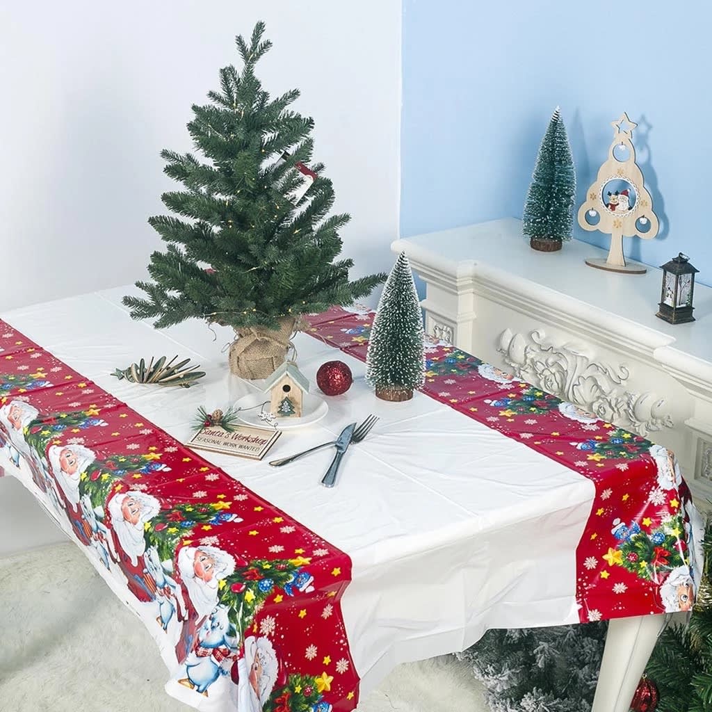 Disposable Christmas Tablecloth-review-singapore