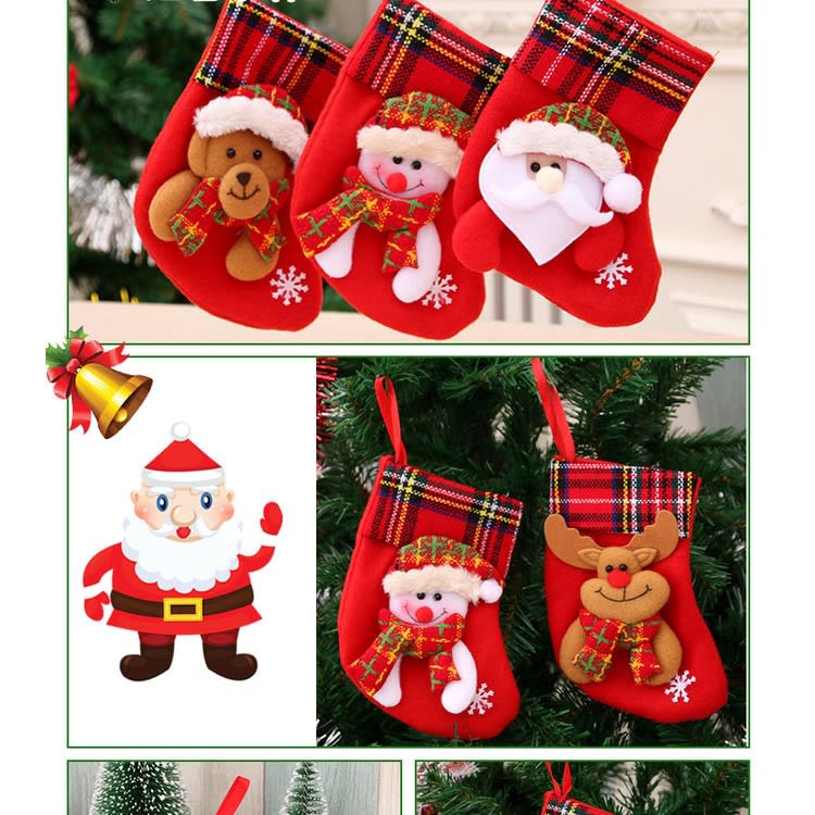 Large Christmas Hanging Stockings Décor-review-singapore