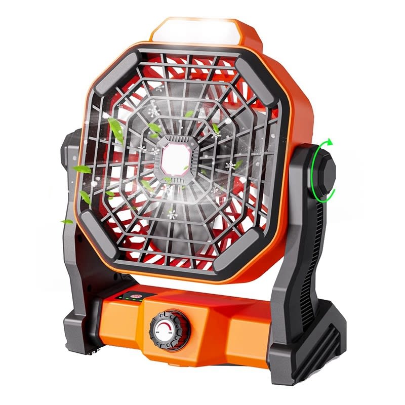 camping fan with led lantern