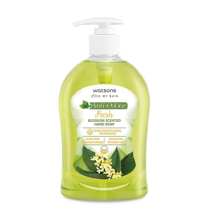 Watsons Anti-odour Fresh Blossom Scented Hand Soap-review-singapore