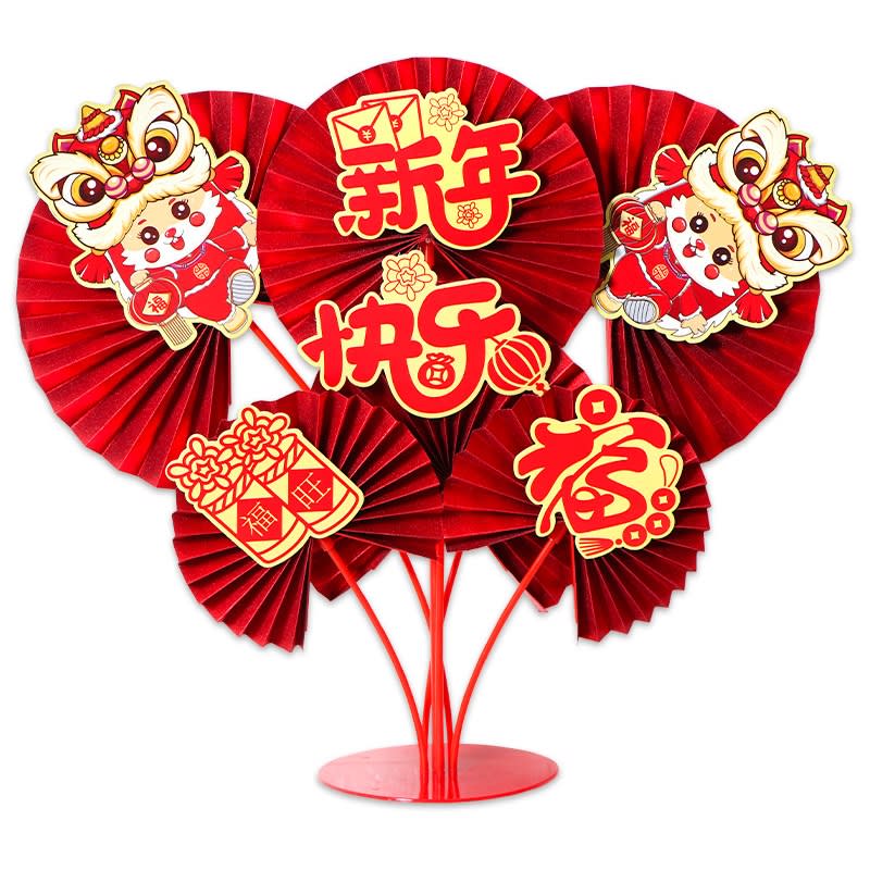 CNY Origami Paper Fan-review-singapore