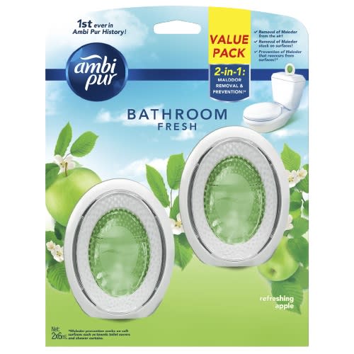 Ambi Pur Bathroom Fresh Refreshing Apple Air Freshener-review-singapore