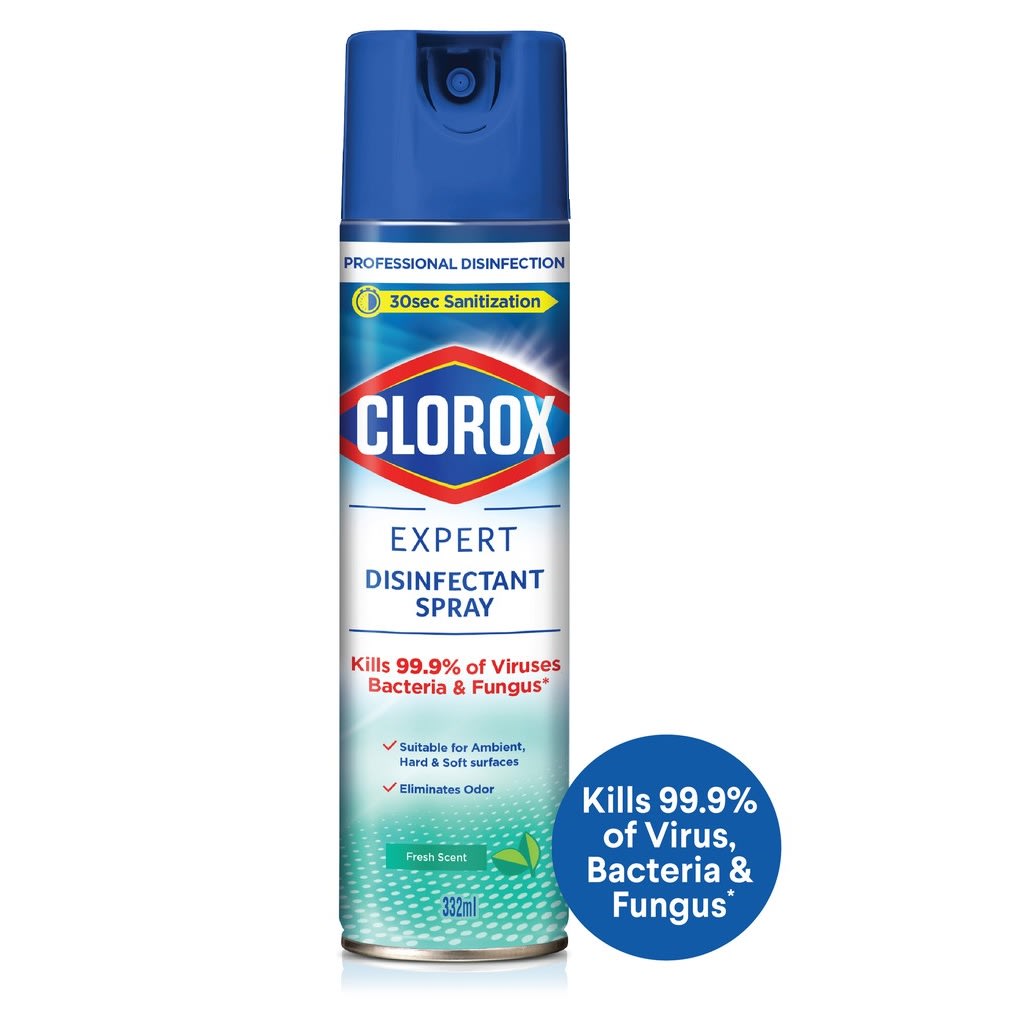 Clorox Expert Disinfectant Aerosol Spray Fresh Scent