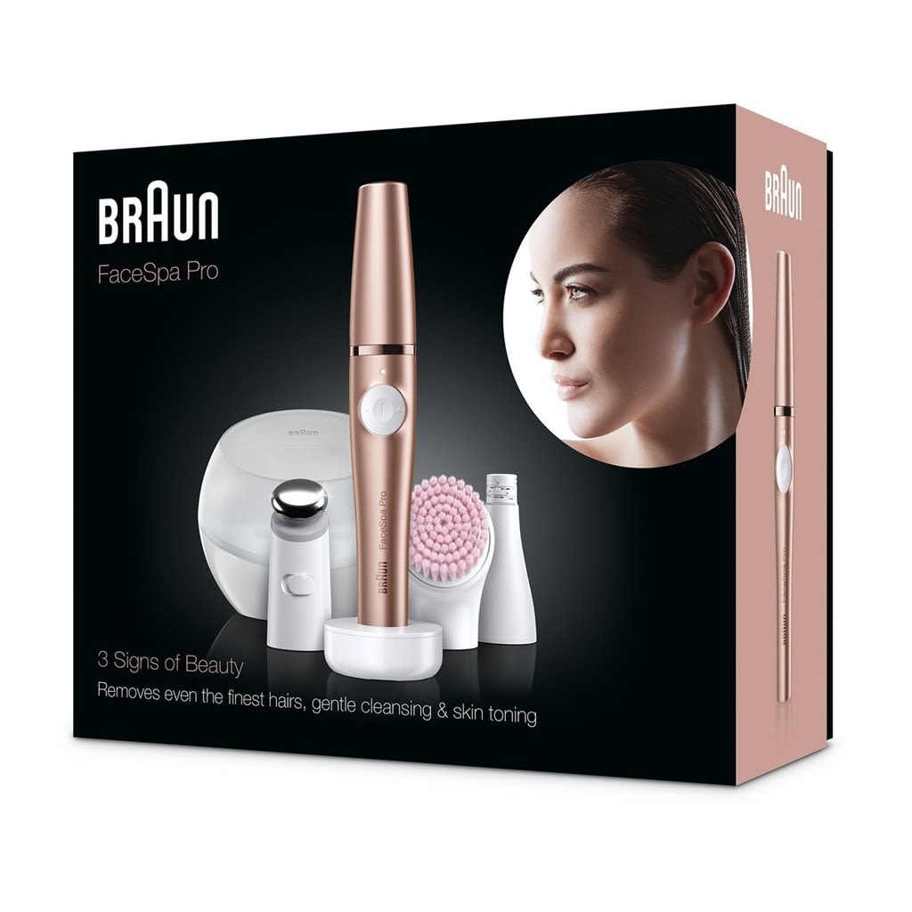 Braun Face Spa Pro SE 921 All-in-One Facial Epilator